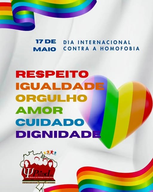 17 de maio – Dia Internacional contra a Homofobia