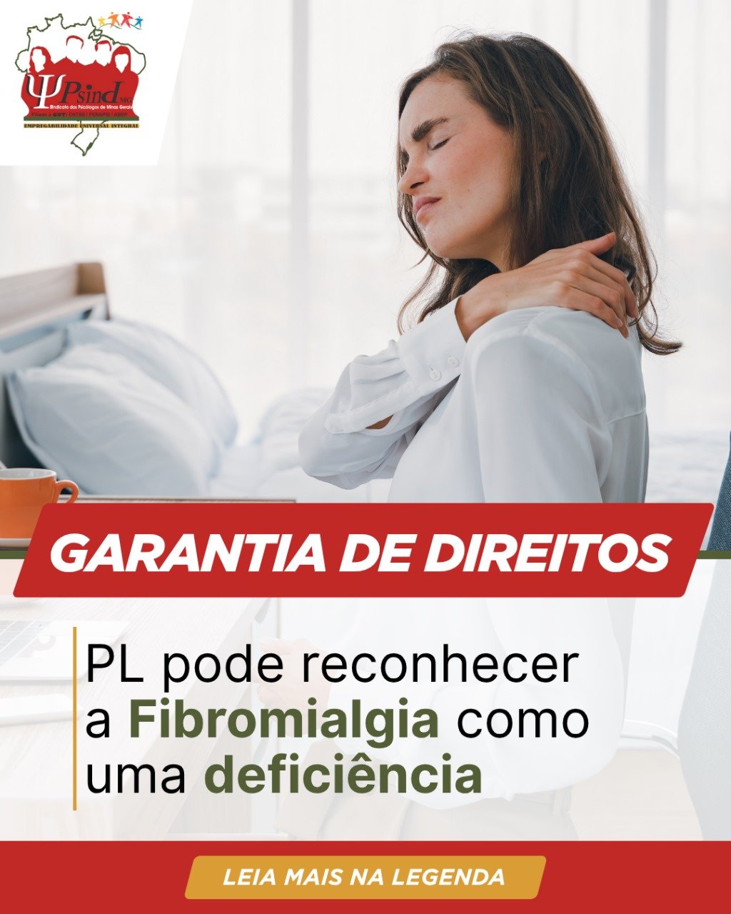 Garantia de direitos: PL pode reconhecer a Fibromialgia como uma deficiência