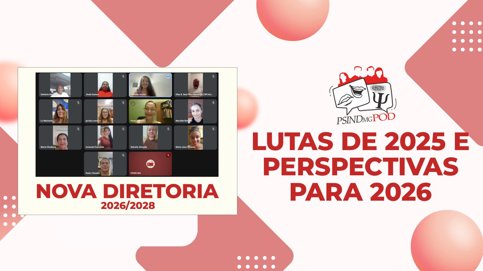 Lutas de 2025 e perspectivas para 2026