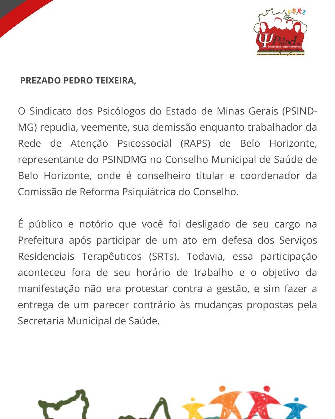 Nota de repúdio