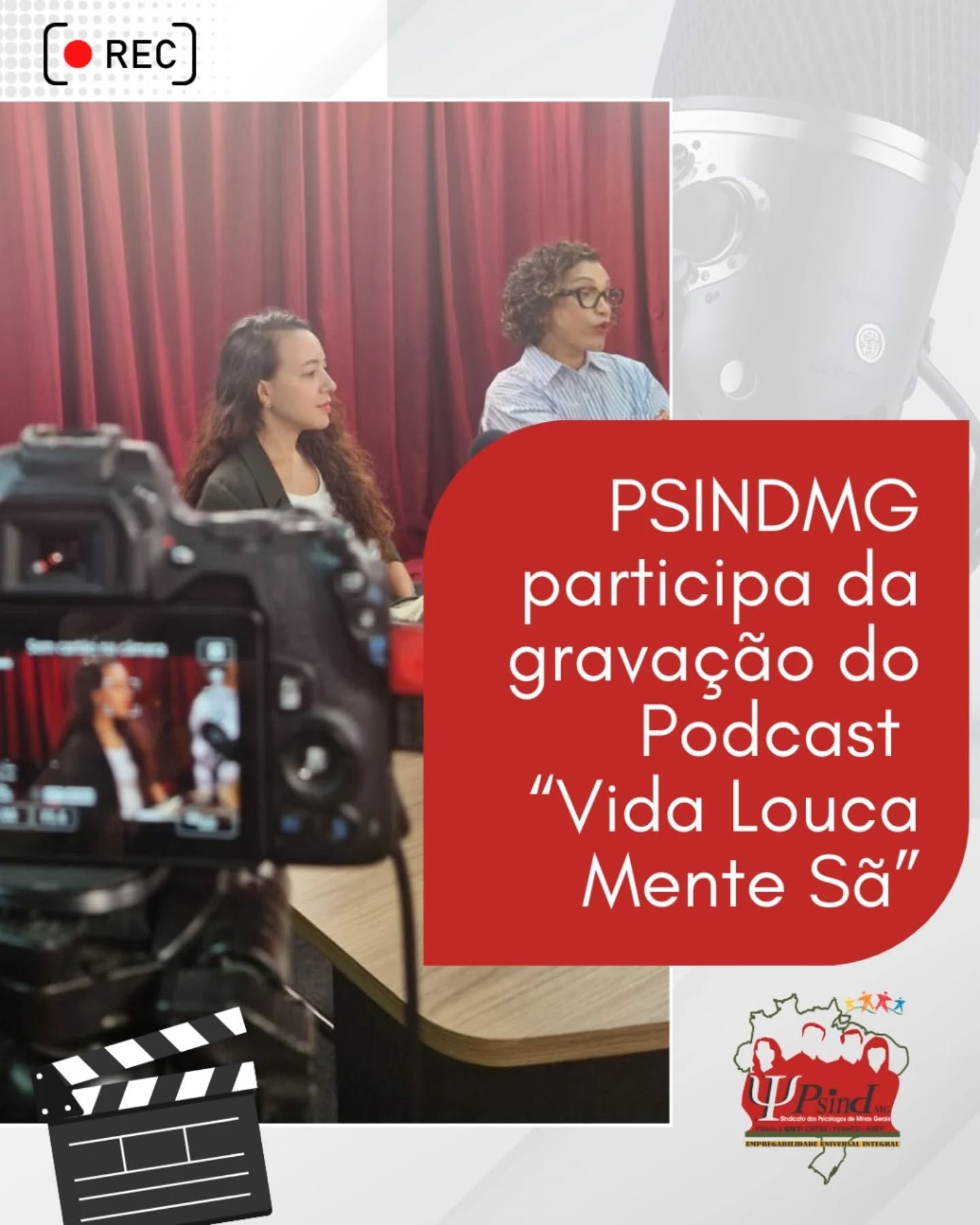 PSINDMG participa do Podcast Vida Louca Mente Sã